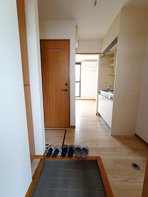 ルミエール円山 玄関