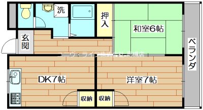 ハチブセ高槻 間取り