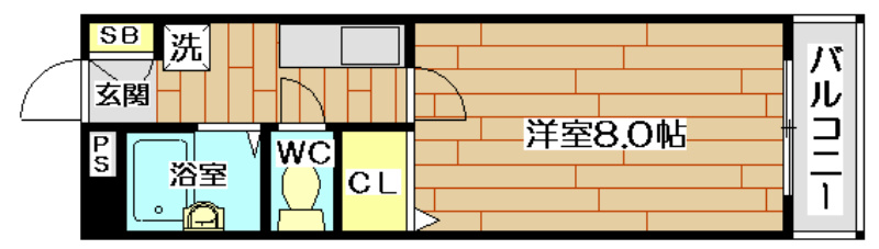 アビタシオン奈佐原Ａ棟  間取り