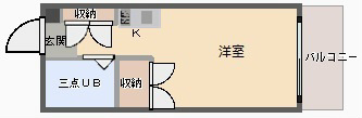 レーベン千里山 間取り