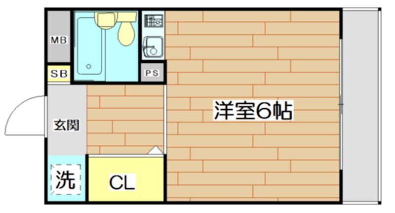 プレザントイン古曽部 間取り