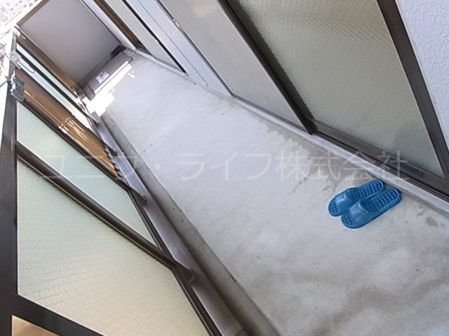プレザントイン古曽部 ベランダ