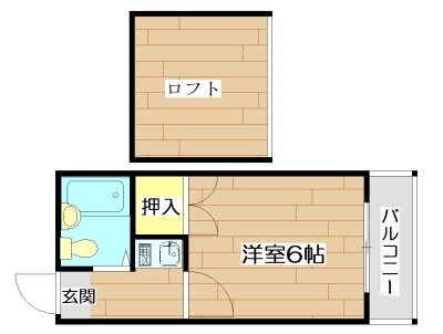 【ＩＤＣ】ビオーレ春日  間取り