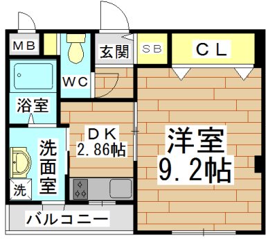 エフティー上牧 間取り