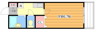 カームヒルズⅡ 間取り