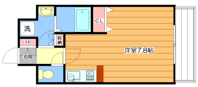 ヒルサイドハウス源 間取り図
