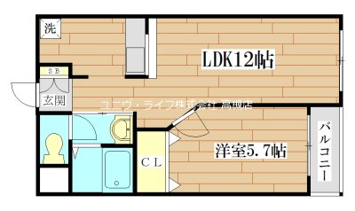 芥川マンション 間取り