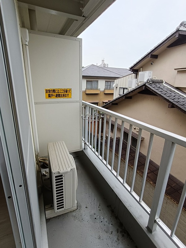 ヴィラほった ベランダ