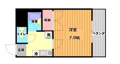 アーネスト山手Ⅱ 間取り