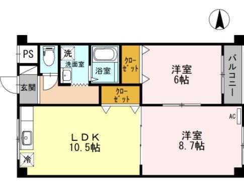 松下マンション 間取り
