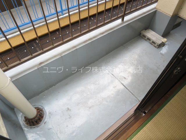 松下マンション ベランダ