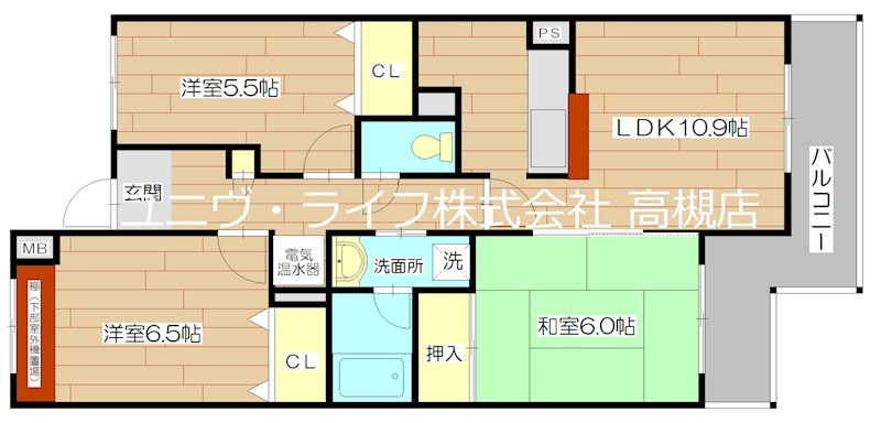 グリーンクローバー 間取り