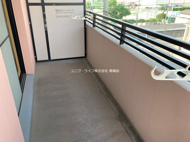 グリーンクローバー ベランダ