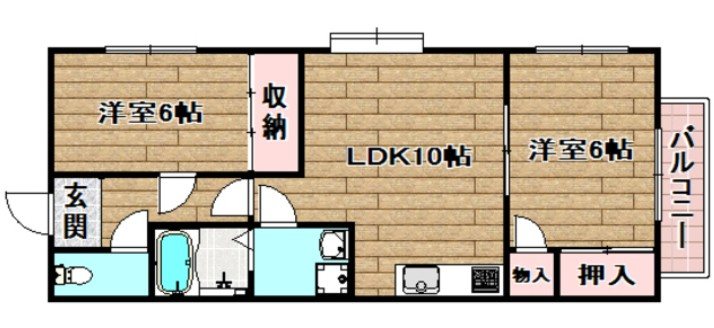 メゾンブライト 間取り図