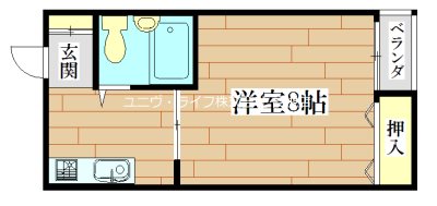 ハイツリバーサイド  間取り