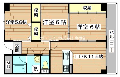 ルーインズ高槻 間取り