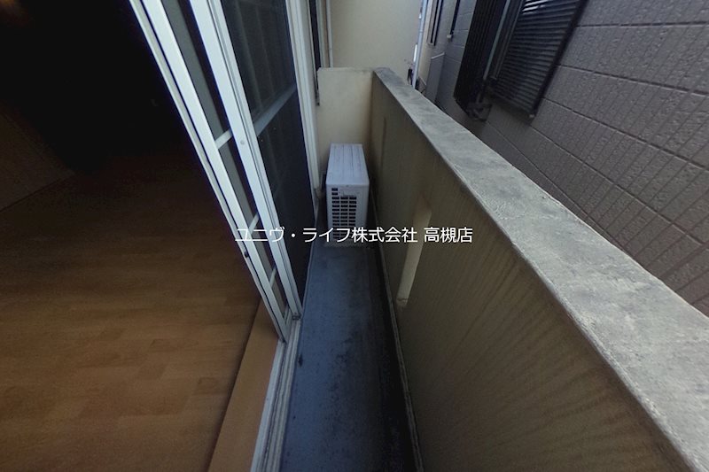 ビアンフェ真上 ベランダ