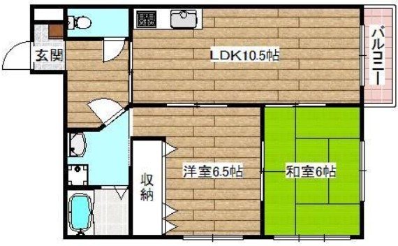 メゾンクレール 間取り