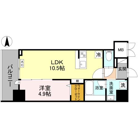 トリニティ茨木 間取り