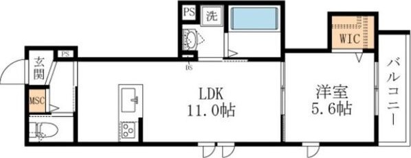 Maison　de　prado（メゾンドプラド） 間取り