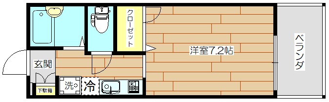 カーサ御崎 間取り図