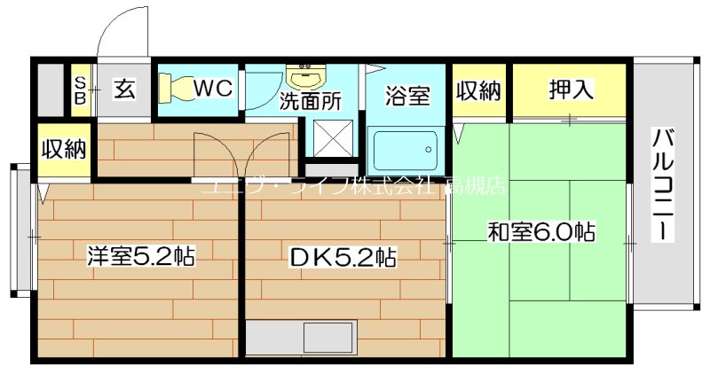 サンライフ川添 間取り