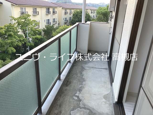 マンション平田A棟 ベランダ