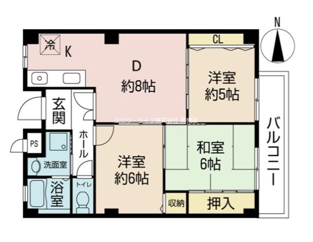 グランドール八光 間取り