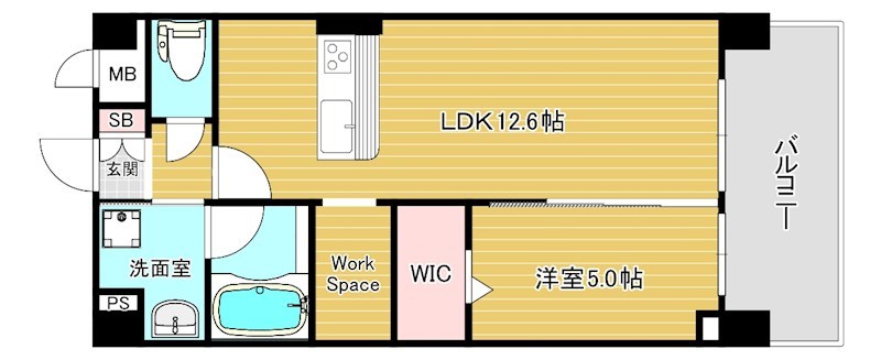 仮称)高槻市大手町PJ 間取り
