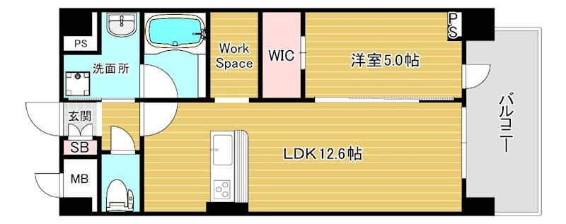 仮称)高槻市大手町PJ 間取り