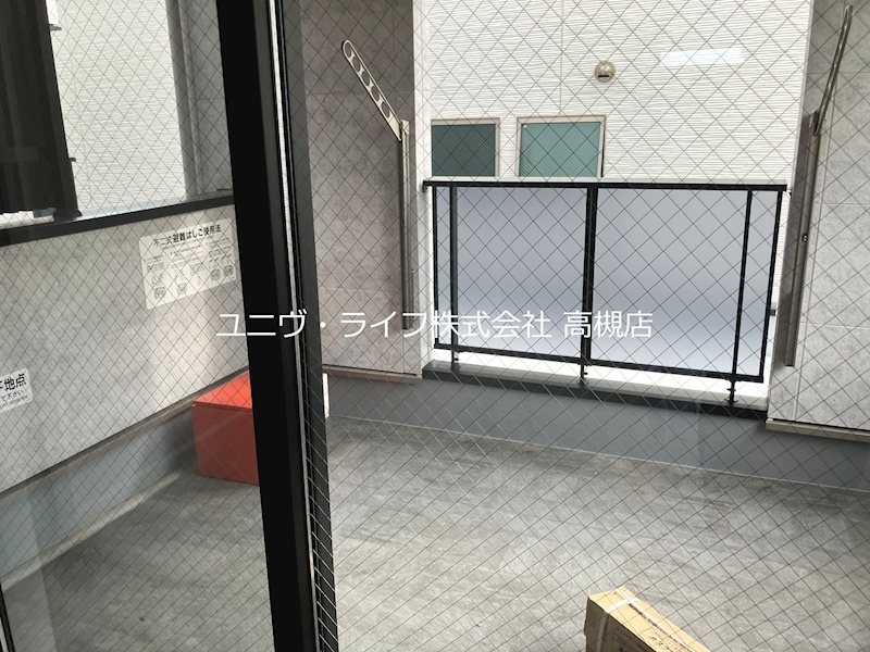 キャルムコート高槻富田 ベランダ