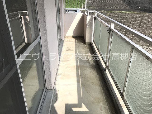 高槻アカシヤハイツ ベランダ