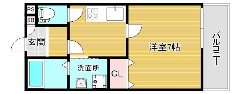 仮称）高槻市古曽部共同住宅 間取り