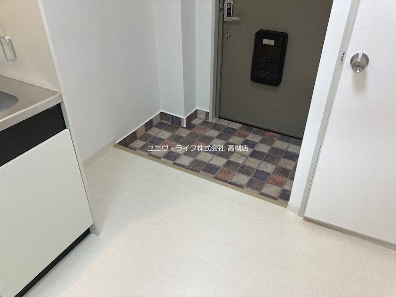 マンション一里塚 玄関