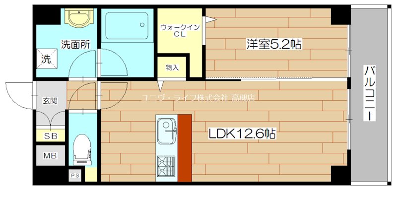 Lago Primavera KOSOBE（ラーゴプリマヴェーラコソベ） 間取り図