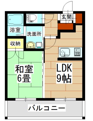 マンション陸央 間取り