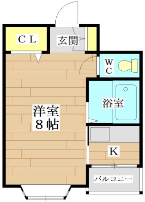 コーポ松下 間取り