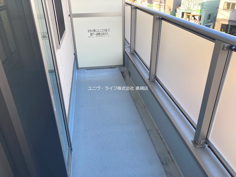 キニスム東五百住町３丁目 ベランダ