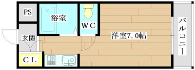 ホリデーイン安満  間取り