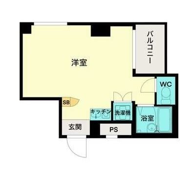 ハイムタケダＴ-5 間取り図