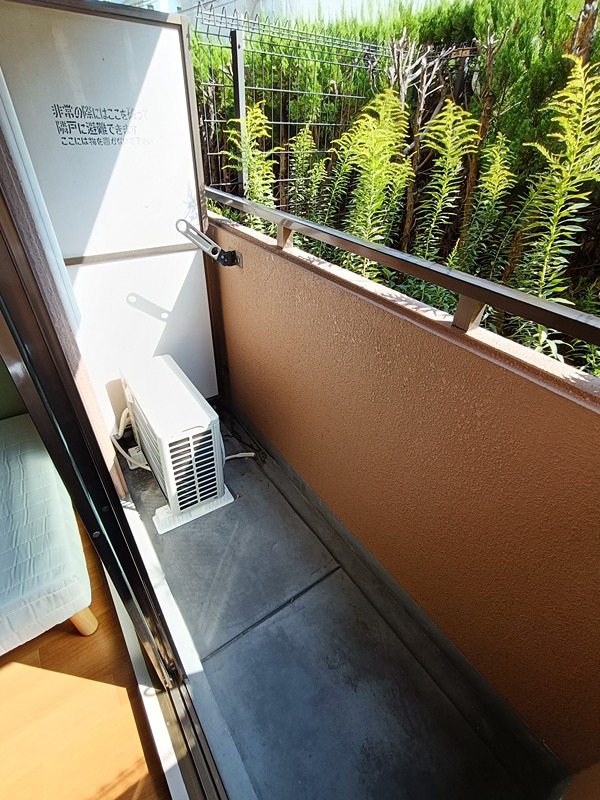 ドルチェ山手壱番館 ベランダ
