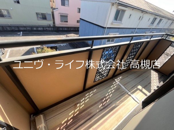 グレースハイム　B棟 ベランダ