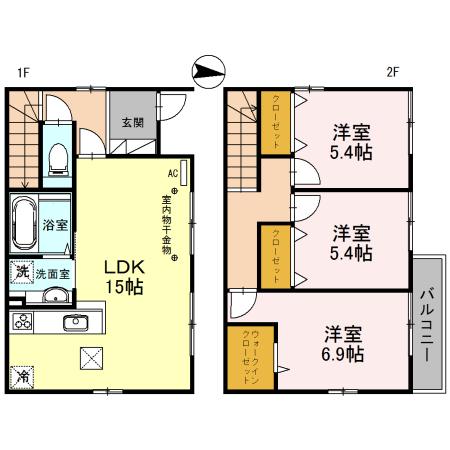 La Maison Sucre 間取り