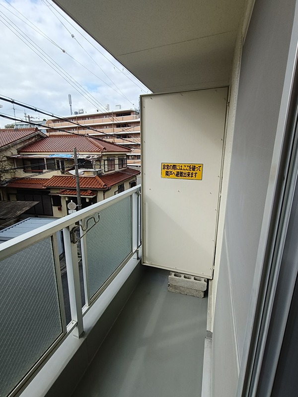 ヴィラほった ベランダ