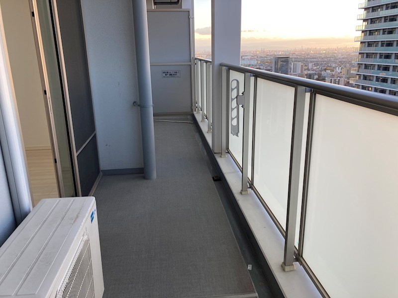 ジオタワー高槻ミューズガーデン ベランダ