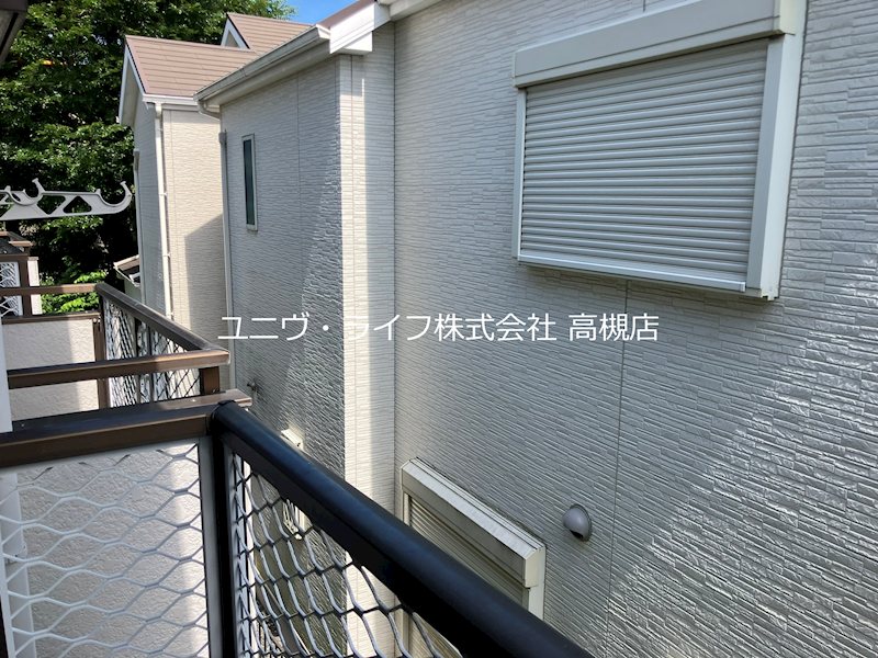 ハイツリバーサイド   ベランダ