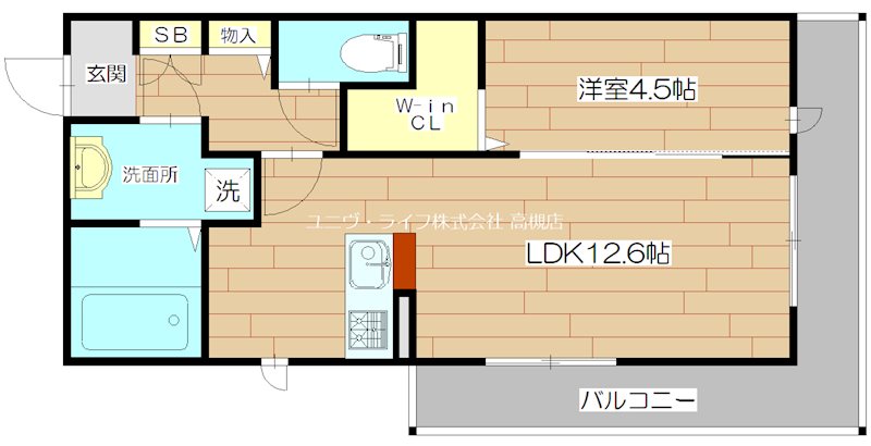 D-residence別所中の町 間取り