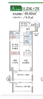 Forelsket（フォレルスケット） 間取り