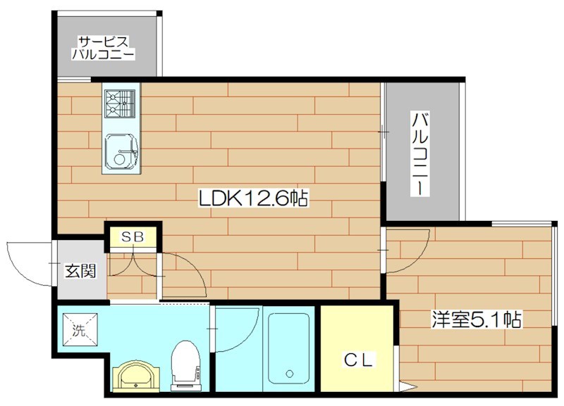 HGTコート高槻 間取り