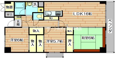 高槻パーク・レジデンス 間取り